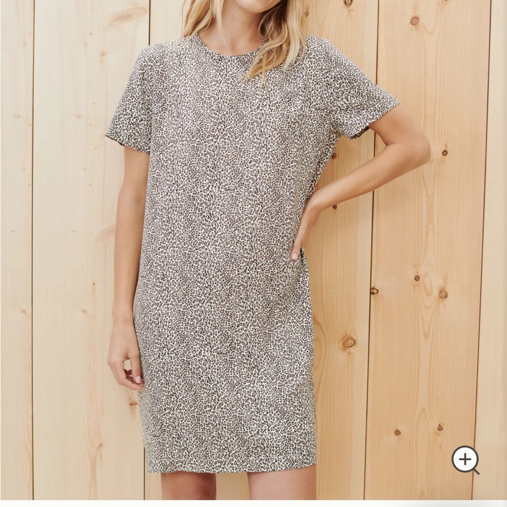 NWT Jenni Kayne Leopard Print Dress